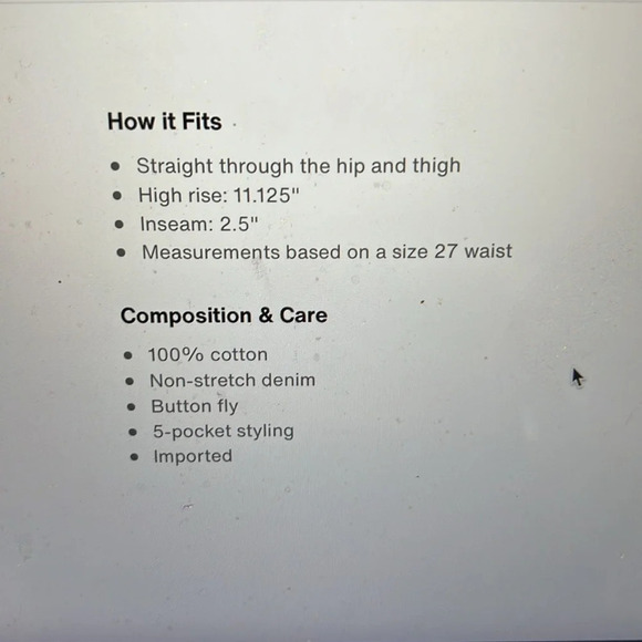 Levi’s 501 original high rise shorts- wise up black - Picture 4 of 8